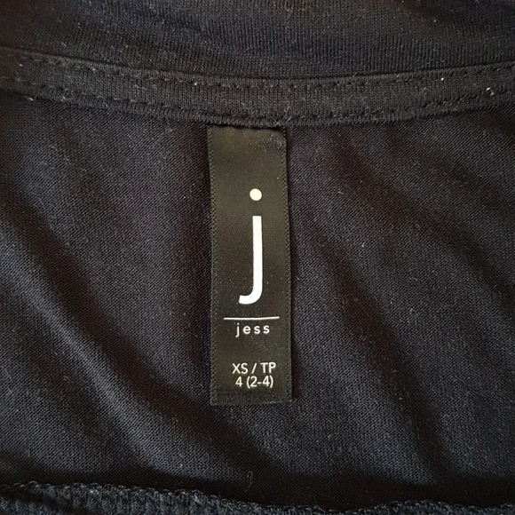 Jess Sheer Front Panel Patterned Top - Picture 2 of 7